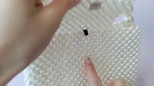 КАК ПРИШИТЬ МАГНИТ К СУМКЕ ИЗ БУСИН / МАСТЕР-КЛАСС