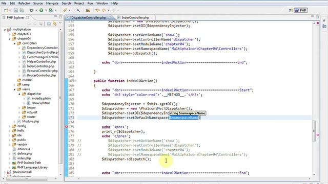 Phalcon Framework - Bài 114 Sử dụng Dispatcher - set default dispatch смотреть онлайн