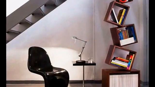 Оригинальные книжные полки. Несколько вариантов смотреть онлайн