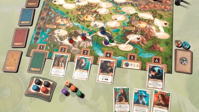 The Lord of the Rings: Adventure to Mount Doom Game Board Unveiled смотреть онлайн