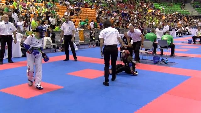 Mira Nagy v Hrisitna Andonova WAKO European Championships 2019 смотреть онлайн