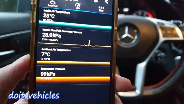 A180 Mercedes w176 MAP sensor How it Works / Clean / Removal absolute pressure sensors смотреть онлайн