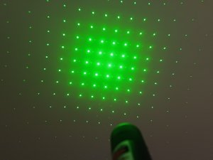 Мощная лазерная указка с рассеивателем, замком, на аккумуляторе