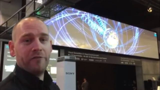 ISE 2015 - 7thSense Delta Infinity III powers 12K x 2K Sony display смотреть онлайн