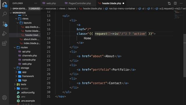Dynamic Menu In Laravel | Laravel For Beginners | Learn Laravel смотреть онлайн