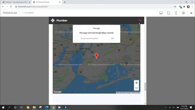 Plumber: Free Bootstrap 4 HTML5 Plumbing Website Template смотреть онлайн