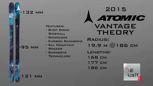 2015 Atomic Vantage Theory All-Mountain Ski смотреть онлайн