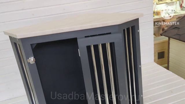 Угловая клетка вольер в квартиру для собаки смотреть онлайн