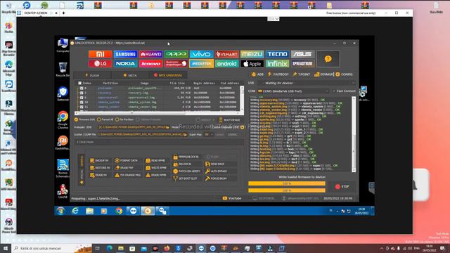 Cara Flash Hp Oppo A55 4G (Cph2325) Fix Stuck Recovery,Bootloop,Restar BY UnlockTool смотреть онлайн