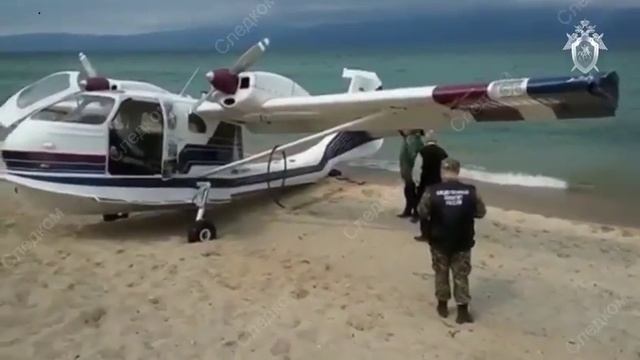 Со дна Байкала подняли затонувший гидросамолет смотреть онлайн