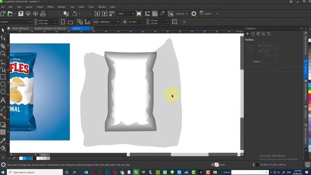 How to Create Mockup in Coreldraw смотреть онлайн