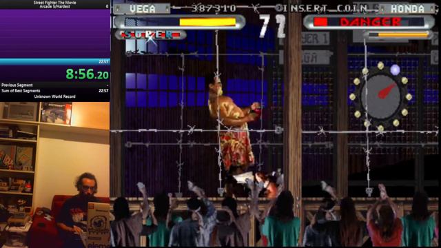 Street Fighter The Movie (Arcade 5/Hardest) WR 15.56 world record speedrun смотреть онлайн
