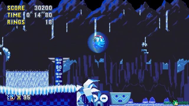 LUNIC IN SNOW HILL ZONE ► Sonic Mania Mods ► Gameplay смотреть онлайн