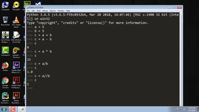 #12 Arithmetic Operators in Python | Python For Class 11 CBSE смотреть онлайн