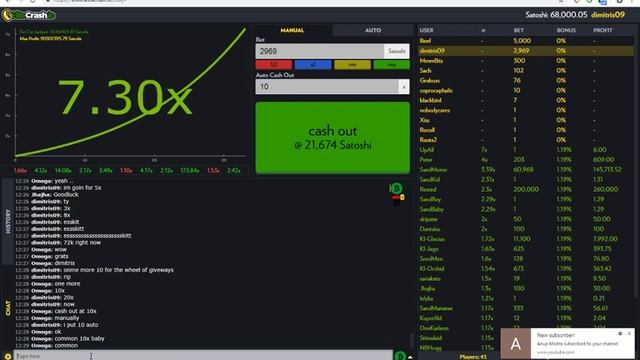 Elitecrash.oi Gambling :) #Gambling #Giveways смотреть онлайн