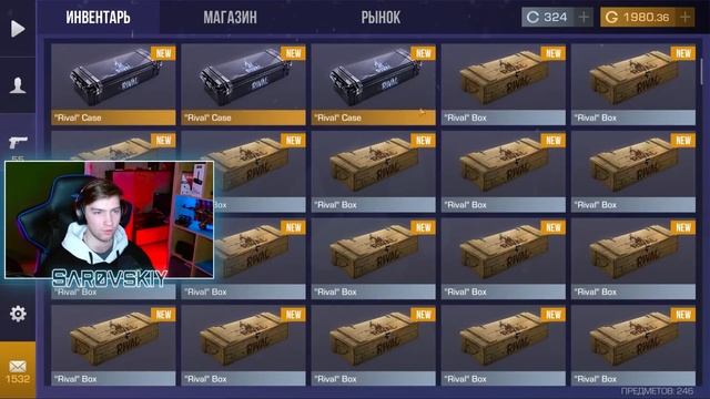 50 БОКСОВ против 5 КЕЙСОВ в СТАНДОФФ 2! ЧТО ЛУЧШЕ?... ОТКРЫТИЕ КЕЙСОВ STANDOFF 2 смотреть онлайн