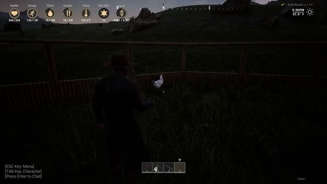 Outlaws of the Old West | How to Make Animal Farms, Catch Sheep, Fort Walls #5(Outlaws Early Access смотреть онлайн