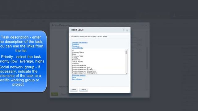 Creating a task with attachments, with a link to CRM, with a parent task,check list смотреть онлайн