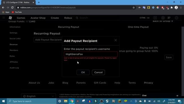 Roblox: NEW GROUP FUND PAYOUTS UPDATE смотреть онлайн