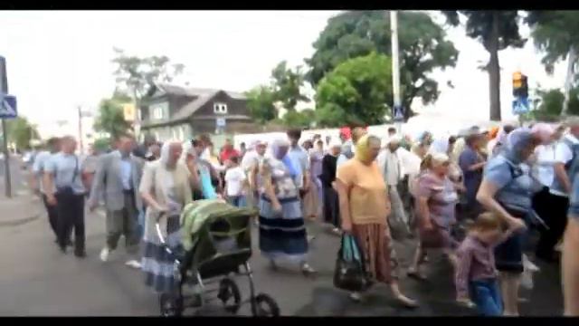 "Тверская Дружина" участвует в крестном ходе смотреть онлайн