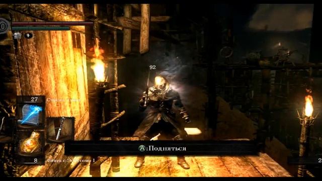 Dark Souls Часть 28 Чумной город Квилег ведьма Хаоса смотреть онлайн