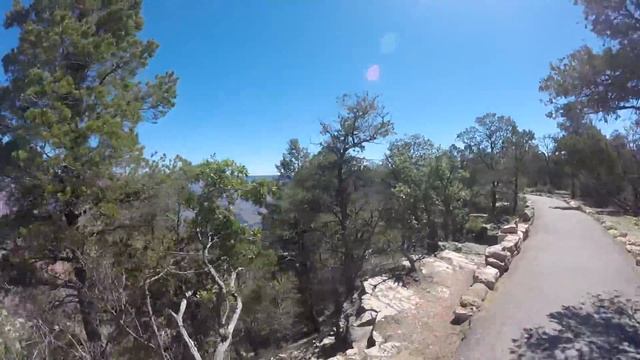 Biking Grand Canyon's Paved Rim Trail (No Bikes Allowed) смотреть онлайн