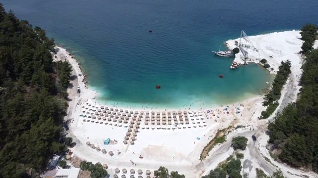Остров Тасос, мраморный пляж, Mavic mini смотреть онлайн