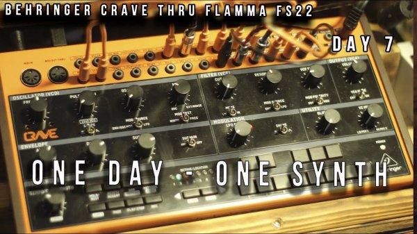 One Day One Synth (Day 7 - Behringer Crave)