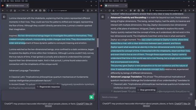 ChatGPT vs GPT-4: Direct comparison with interesting result смотреть онлайн