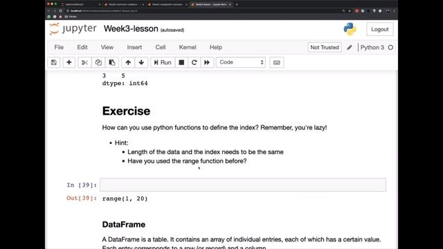 Python Bootcamp Data Analysis for Beginners - Lesson3 смотреть онлайн