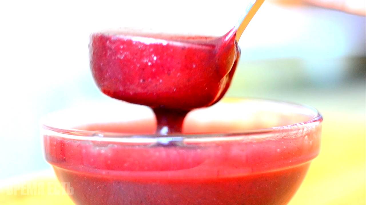 Клюквенный Соус к Мясу / Очень Вкусно! смотреть онлайн