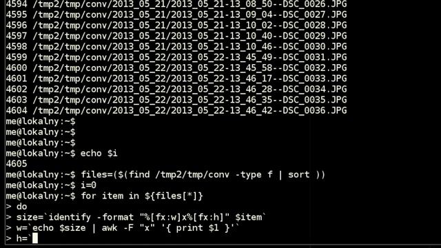 Practically bash programming: Resizing multiple images смотреть онлайн