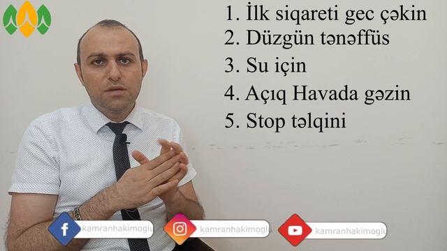 Elvir İsmayilov Siqaret Tergitmeyin Yolları