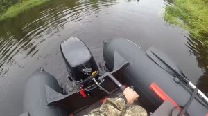 обкатка лодочного мотора Tohatsu 9.8