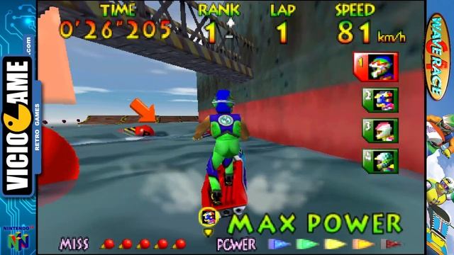 ? Wave Race 64 (Nintendo 64) Complete Gameplay смотреть онлайн