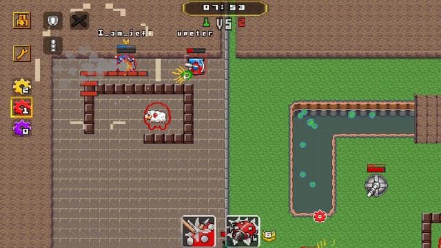 New Items Test 3.3.1 | Tank Node: 4 vs 4 battle смотреть онлайн