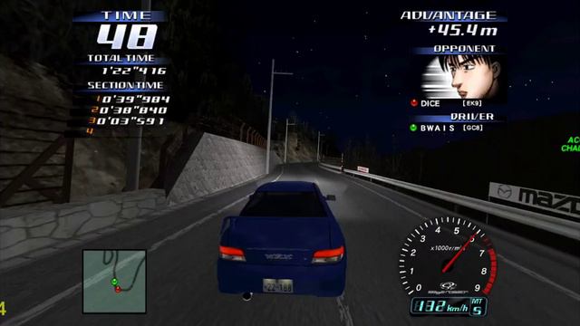 Initial D Arcade Stage 3 - Legend Of The Street W/ Subaru Impreza GC8 Walkthrough Pt 16(Flycast HD) смотреть онлайн