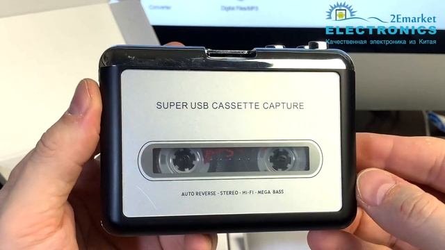 Кассетный/MP3 плеер с USB (для оцифровки аудиокассет) смотреть онлайн