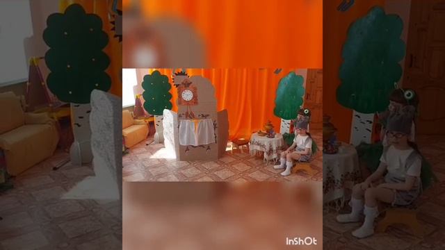 Занятие с детьми «Путешествие в сказку «Теремок»
