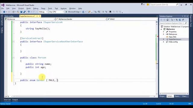 wcf rest service hello world смотреть онлайн
