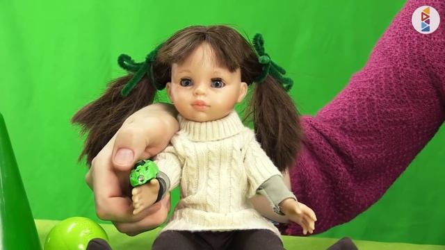 Английский для детей! Учим цвета - Зеленый смотреть онлайн