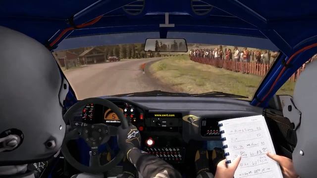 Dirt Rally PC - Tomando la mano al G27 - Subaru Impreza WRC 2001, Finlandia смотреть онлайн