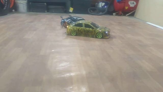 Tamiya 1:10 Mitsubishi lancer evolution us Subaru Impreza WRX STI смотреть онлайн