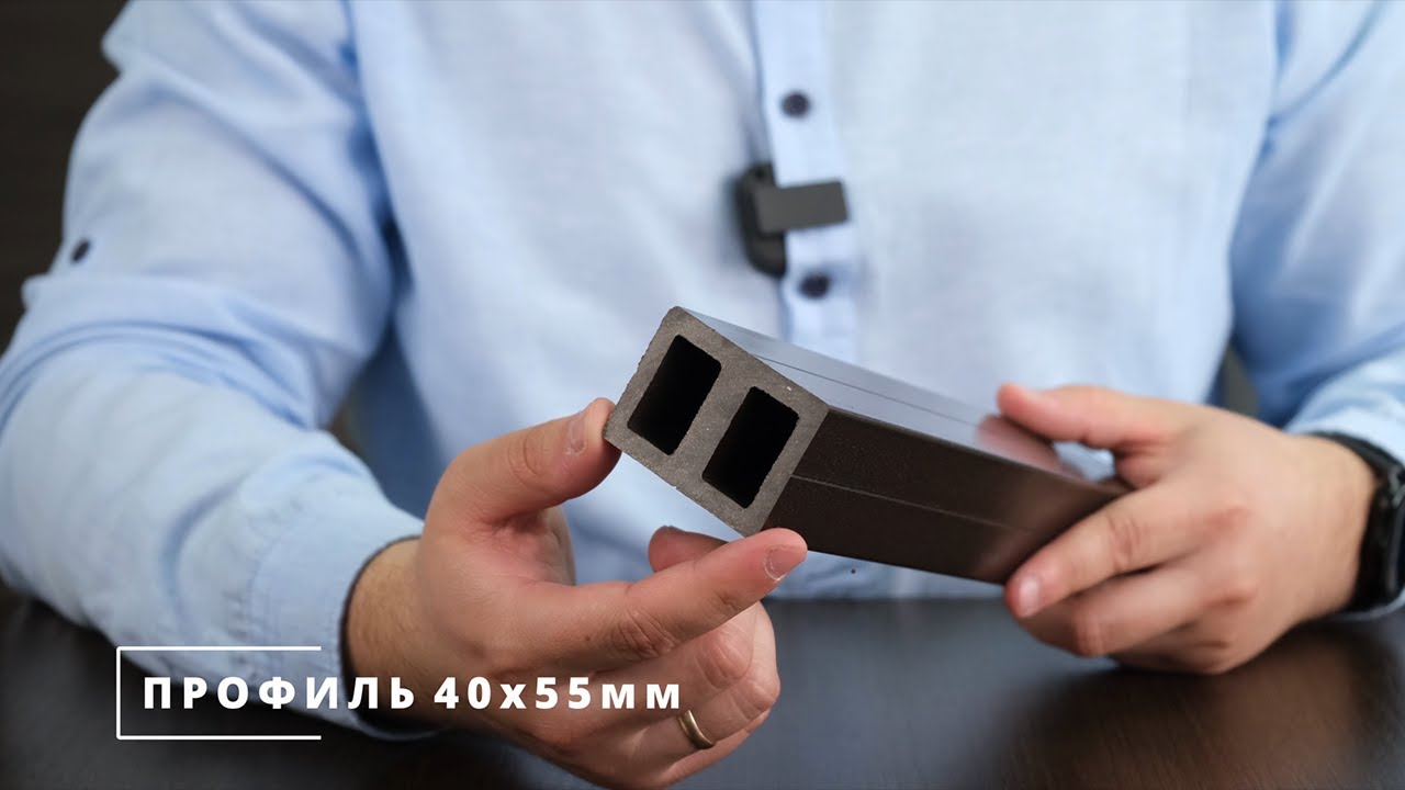 Усиленная лага из ДПК WOODGRAND. Какие размеры и назначение? смотреть онлайн