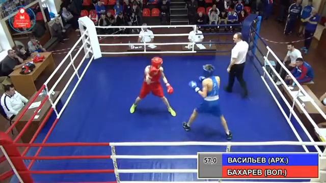 11.03.2020 предварительный бой Васильева Максима на первенстве СЗФО 2020 смотреть онлайн