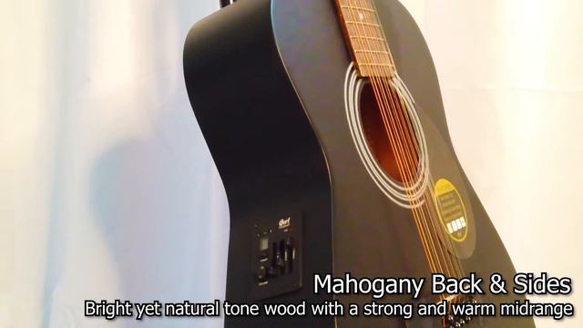 CORT AF510E-12 (12 string) Sound Test || Rich tone with every string! ✨✨✨ смотреть онлайн