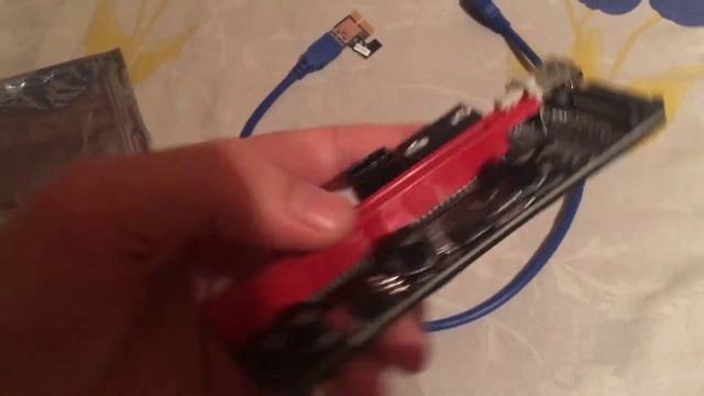 Универсальный райзер ver 009s | Sata, Molex, 6 pin | PCI-E x1 to x16 riser ver 009s смотреть онлайн