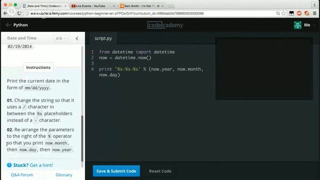 Codecademy Python & Mtn Dew pt1 смотреть онлайн