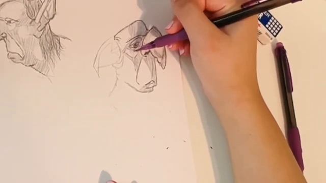 Goblin Heads time-lapse Sketch смотреть онлайн