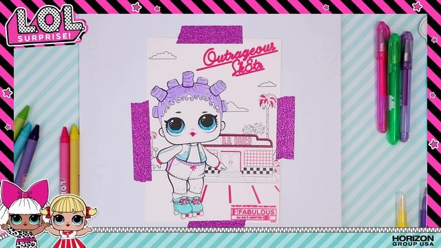 L.O.L Surprise! Super Sketch & Create смотреть онлайн